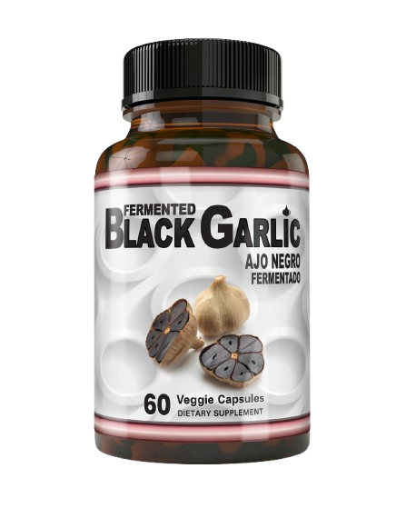 Black Garlic 60 veggie cap