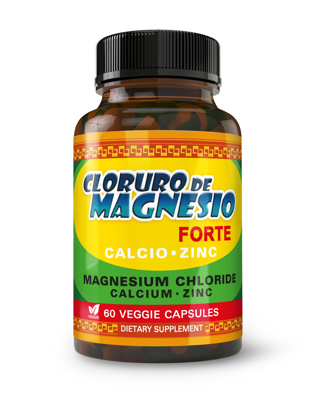 Cloruro de Magnesio 60 Veggie Cap