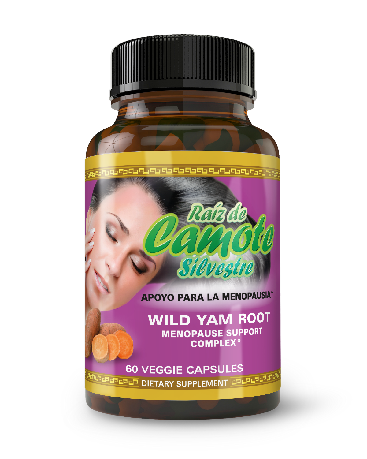 Raiz de Camote 60 Veggie Cap