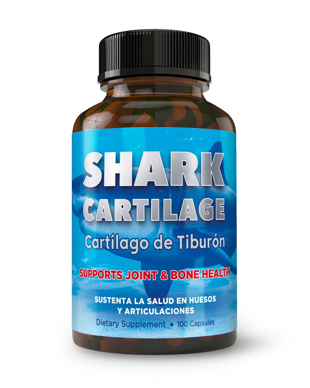 Cartilago de Tiburon 100 cap