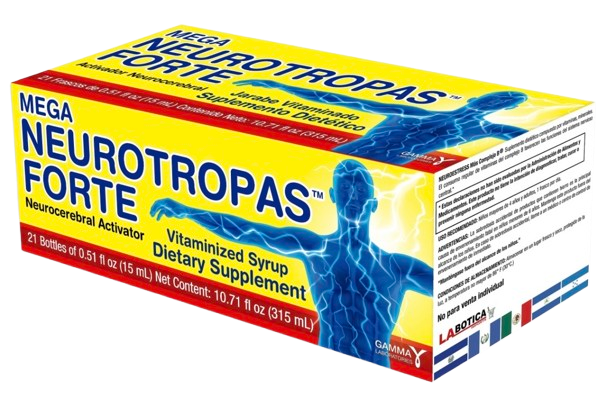 Mega Neurotropas Forte 21 bottles (0.51 fl oz each)