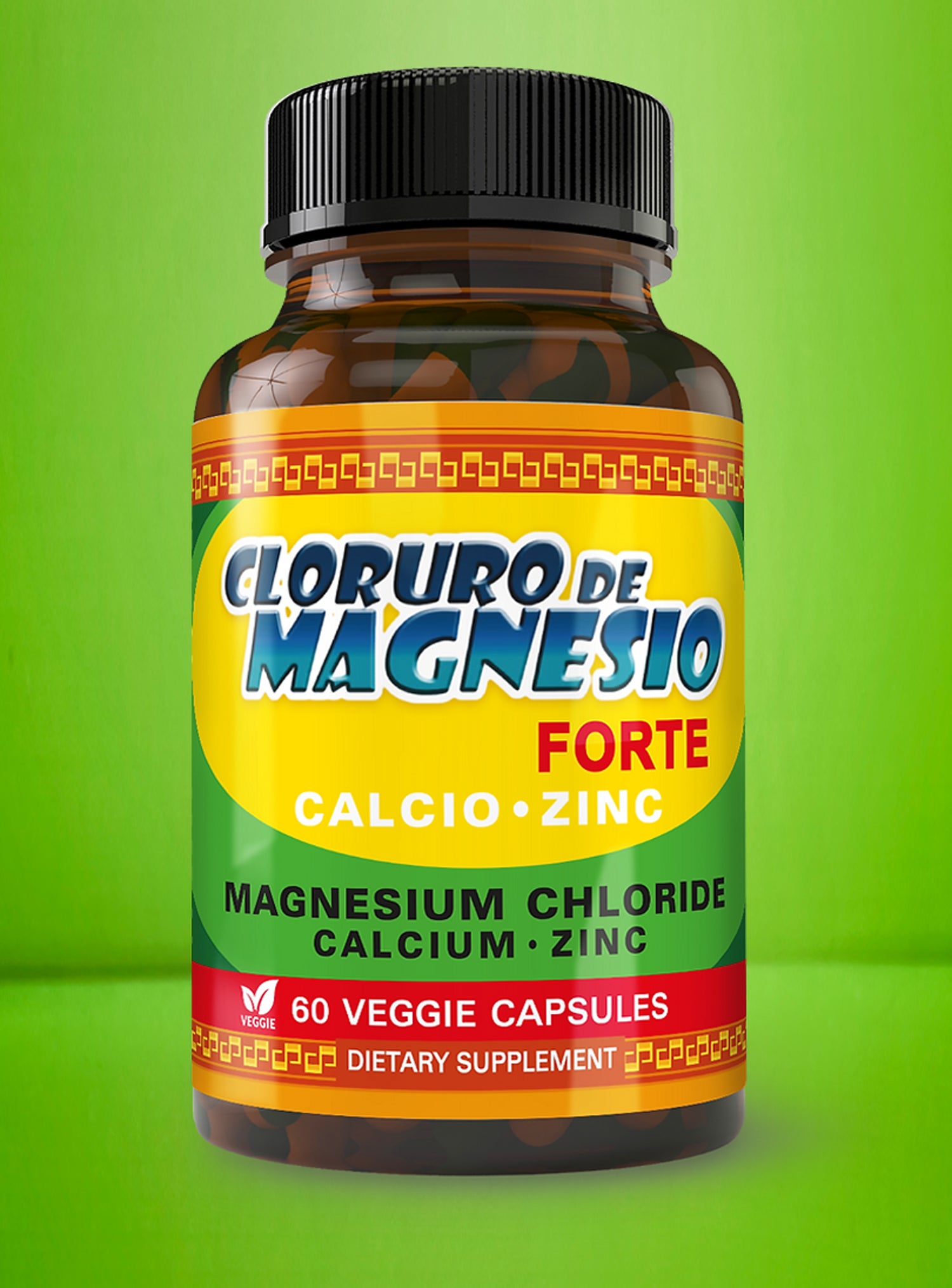Cloruro de Magnesio 60 Veggie Cap