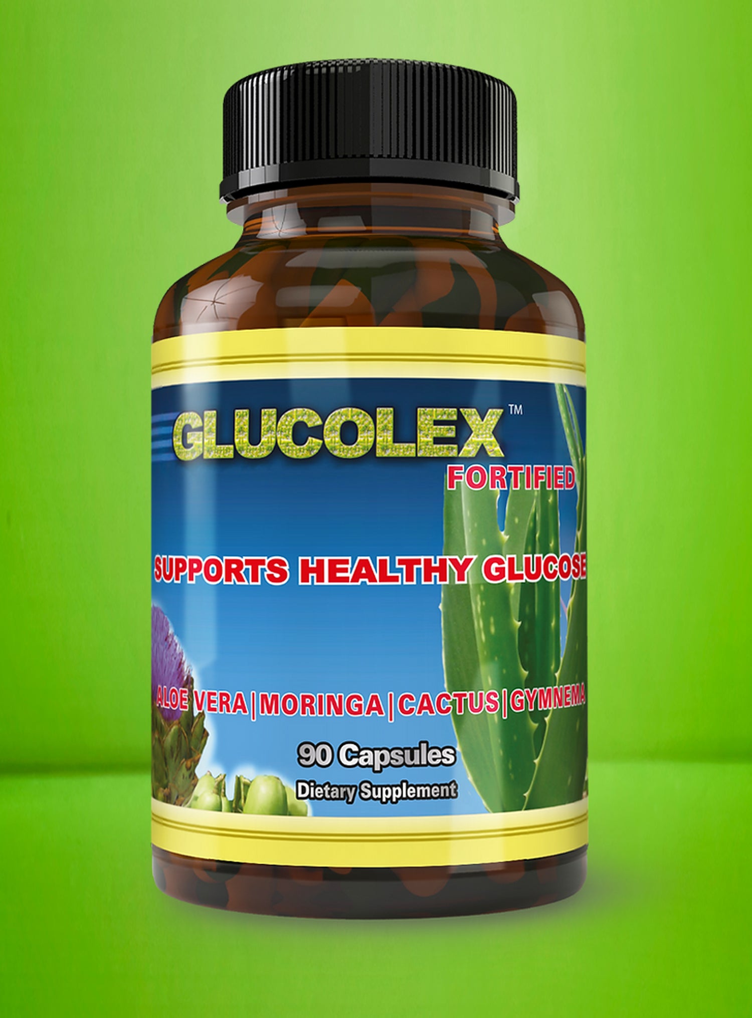 Glucolex 90 cap
