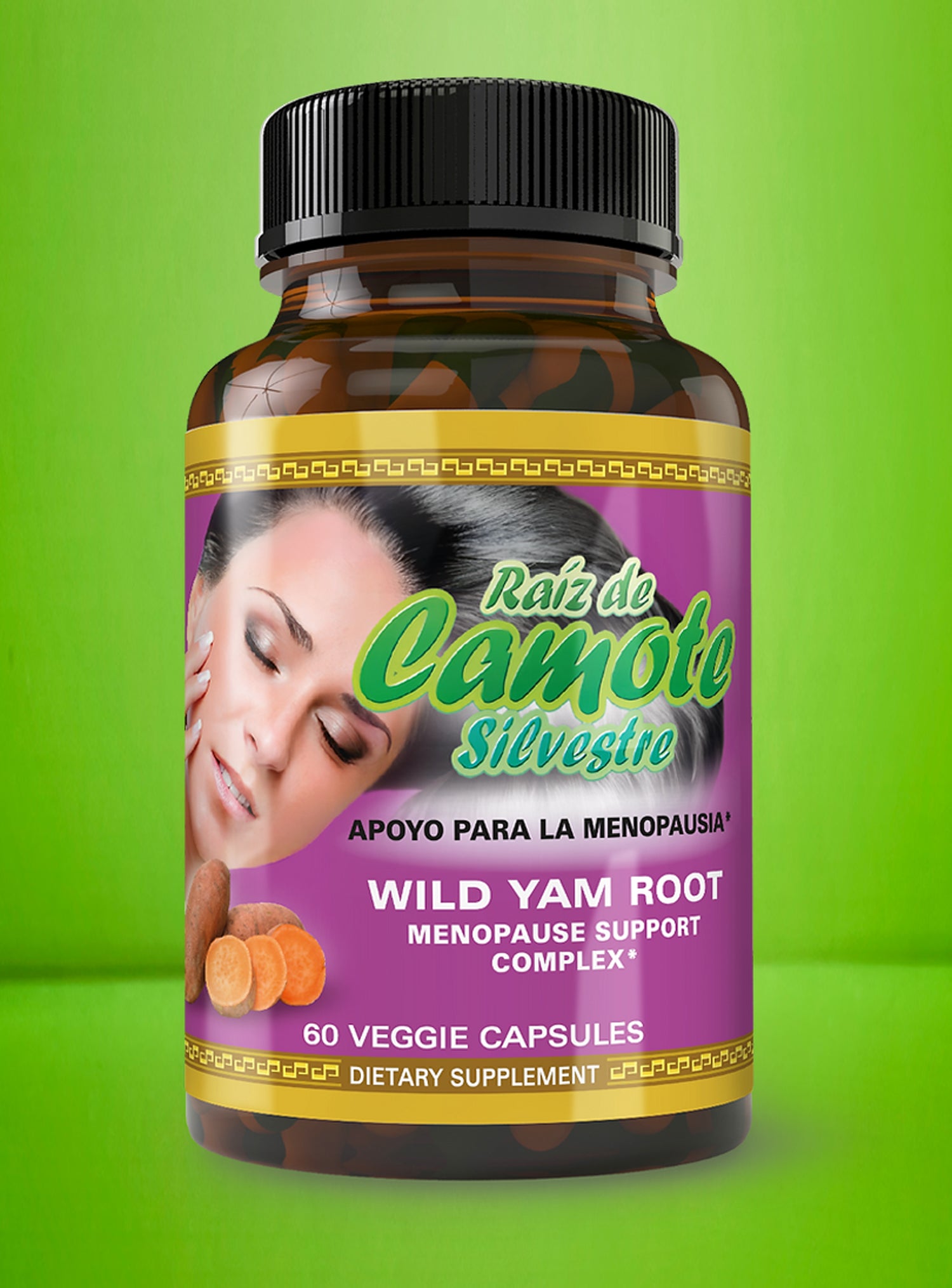 Raiz de Camote 60 Veggie Cap