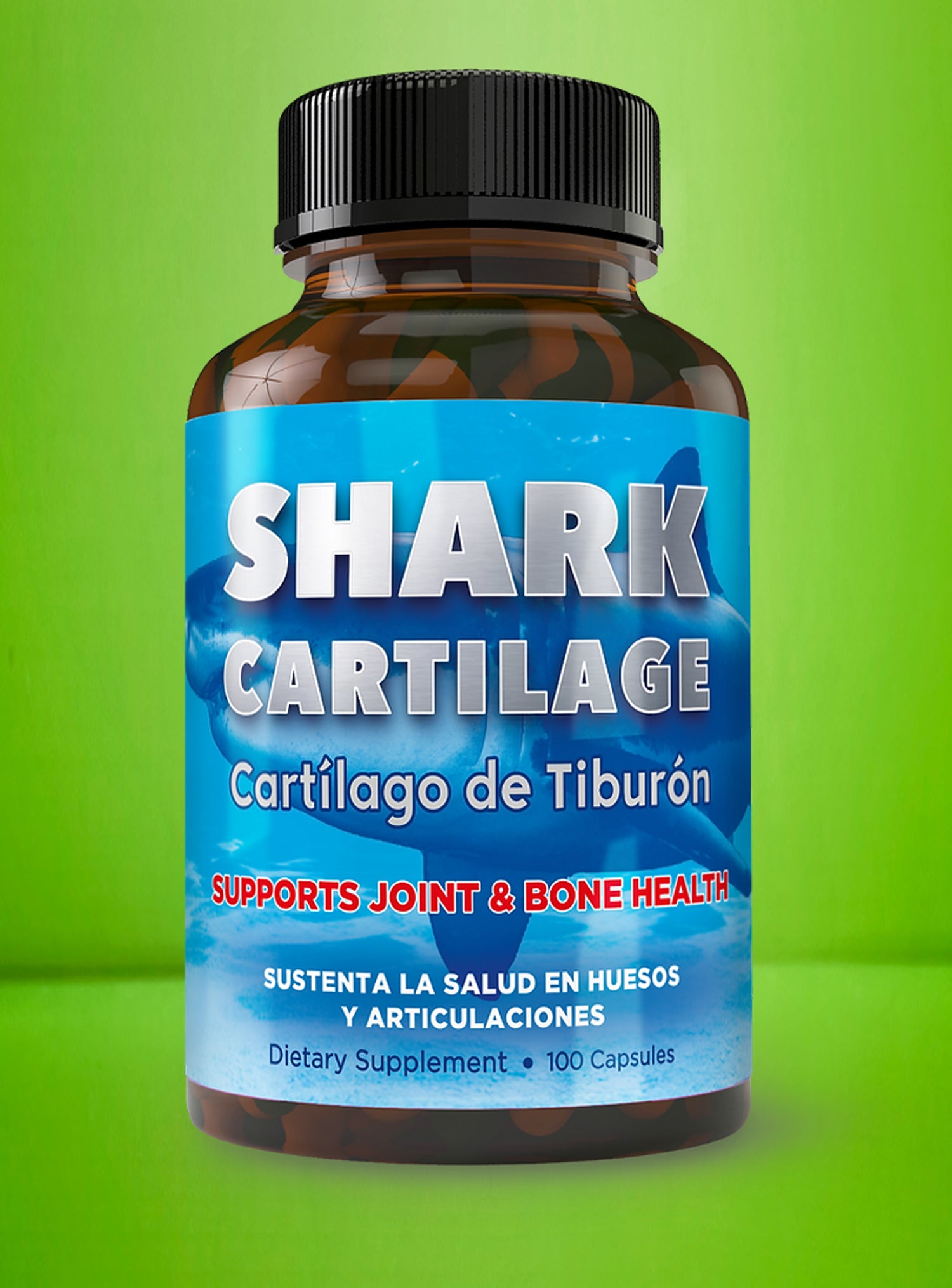 Cartilago de Tiburon 100 cap