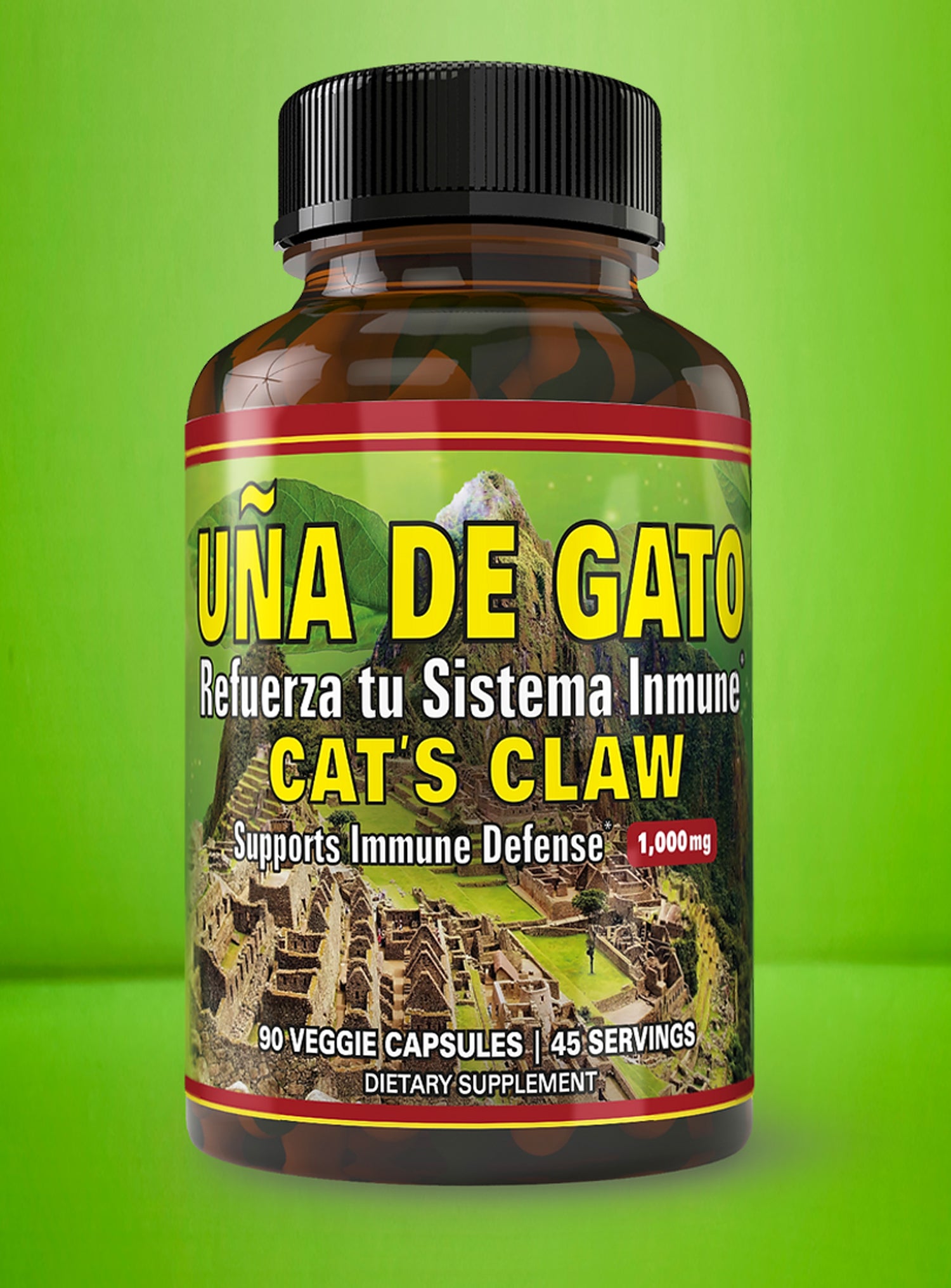 Una de Gato 90 Veggie Cap